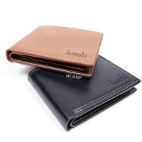ราคา กระเป๋าสตางค์ผู้ชาย Bomshi ใบเล็ก-สั้น #K-002 (bomshi) (15745746116)