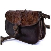 ราคา กระเป๋าหนังแท้ กระเป๋าหนังจระเข้แท้ สะพายไหล่ สะพายข้าง shoulder bag กระเป๋ามือสอง หนังจระเข้ aligator bag yonvintage (27964649842)