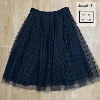 ราคา Jaspal :S กระโปรงสุ่มสีดำ (23582037571)