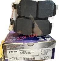 ราคา ผ้าเบรกหลัง TOYOTA COMMUTER,MAJESTY เครื่อง 2.8 ดีเซล ปี 19-ปัจจุบัน ยี่ห้อคอมแพค DCC696 (27620187515)