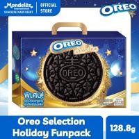 ราคา (พร้อมส่งขนมอร่อย ราคาถูก) Oreo Selection Holidays Funpack โอรีโอ ซีเล็กชัน ฮอลิเดย์ ฟันแพ็ค 128.8g (29366578066)