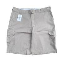 ราคา กาเกงขาสั้น คาร์โก้ สามส่วน กระเป๋าข้าง Cargo short สีครีม แบรนด์ Dickies ดิกกี้ มือสอง สภาพดี (27132766581)