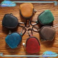 ราคา กระเป๋าหนังวัวแท้ขนาดเล็ก แบบซิปรองเท้า มีช่องใส่เหรียญและพวงกุญแจ (42819117054)