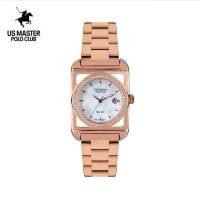 ราคา นาฬิกาสุภาพสตรี Us master polo club USM-DF09 สวยหรูของแท้ ประกันศูนย์ไทย 1 ปี (42657620011)