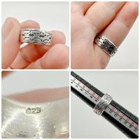 ราคา แหวนเงินแท้ ไซส์ 50 งานตู้ญี่ปุ่นมือสอง (24632779019)