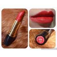 ราคา ปล่อยต่อ ลิปสติก Revlon Matte Lipstick Cream 006 Really Red (22776804406)
