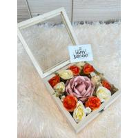 ราคา กล่องดอกไม้ธนบัตร กล่องของขวัญ กล่องดอกไม้วาเลนไทน์ ของขวัญวันเกิด (26191035086)