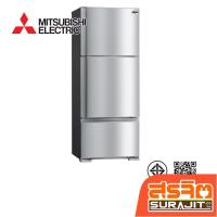 ราคา MITSUBISHI ตู้เย็น 3ประตู ขนาด 414L 14.6 คิว อินเวอร์เตอร์ สีสแตนเลส รุ่น MR-V46ES ST (23230) (27879900478)