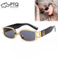 ราคา ใหม่ แว่นตากันแดด กรอบสี่เหลี่ยม ขนาดเล็ก แฟชั่นเรโทร คลาสสิก PTQ (22804731445)