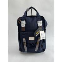 ราคา DOUGHNUT BAG (จำหน่ายสินค้าตัวโชว์จากหน้าร้าน) Macaroon Large Cordura : Navy กระเป๋าเป้ สะพายหลัง (รหัสสินค้า 05783) (25077446634)