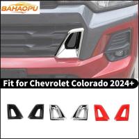 ราคา BAHAOPU รถกระจังหน้าด้านข้าง Air Intake Guide Vents ตกแต่งสําหรับ Chevrolet Colorado 2024 Up,Exterior อุปกรณ์เสริม (29891768429)