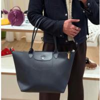 ราคา พร้อมส่ง * Longchamp le Pliage City ไซส์ M(L) หูยาว สี black (26234987591)