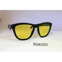ราคา แว่นกันแดดPolarizedแฟชั่น สีดำเลนส์เหลือง (7959538646)