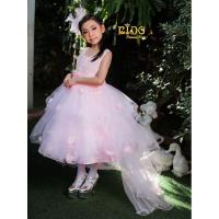 ราคา ssชุดออกงานเด็ก(หน้าร้านอยู่รัชดา ลองได้ถ่ายรูปจากชุดจริง)E066สีชมพู สีชมพูเข้ม สีม่วงอมสีเทา ปักด้วยมุกเม็ดเล็ก ดอกไ... (14554160547)
