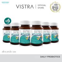 ราคา [แพ็ค 6 ขวด 180 เม็ด] VISTRA VITAL-PRO Daily Complete Probiotics - วิสทร้า ไวเทิล-โปร เดลี่ คอมพลีท โพรไบโอติกส์ (41202524501)