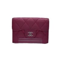 ราคา Chanel Wallet Classic Matelasse Flap Women สีชมพู ส่งตรงจากญี่ปุ่น มือสอง (25933898560)