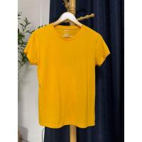 ราคา เสื้อยืด แขนสั้น สีเหลืองมัสตาร์ด (43412377843)