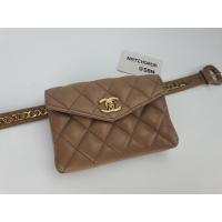 ราคา CHANEL BELT BAG CARAMEL LAMBSKIN GHW (29577589523)