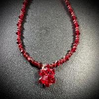 ราคา สร้อยคอลูกปัดคริสตัล วินเทจ (17495153748)