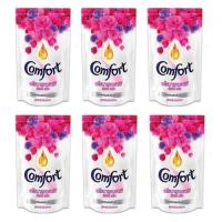 ราคา K.N. Shop ﻿ คอมฟอร์ท (Comfort) อโรมาเธอราพี เลิฟลี่สวีท น้ำยาปรับผ้านุ่ม ถุงเติม ขนาด 580 มล. (แพ็ค 6 ถุง) (2015641670)