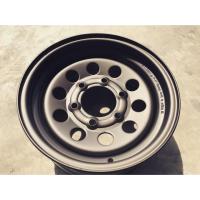 ราคา กะทะผ่า ขอบ 14" กว้าง 6.5" สี GUN METALIC 6 รู ISUZU NISSAN (4641585053)