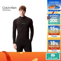 ราคา CALVIN KLEIN เสื้อสเวตเตอร์คอกลมแขนยาวถักละเอียด Sheer Alpaca Fine ทรง Regular รุ่น GMF4K210 VP2 - สีดำ (42553203809)