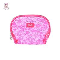 ราคา MINISO กระเป๋าใส่เครื่องสำอาค์ แบบโปร่งแสง Barbie Collection (26750365838)