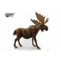 ราคา 7794 ตุ๊กตากวางมูสสีน้ำตาล Moose Beige Hansa Creation (6818311126)