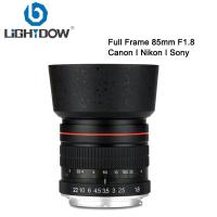 ราคา Lightdow 85 มม.F1.8 Medium Telephoto Manual Focus Full Frame Portrait เลนส์สําหรับกล้อง Canon Nikon Sony Dslr & Mirrorless (26101656728)