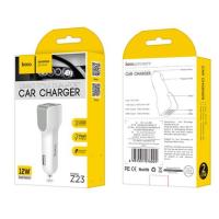 ราคา ที่ชาร์จไฟในรถ 2 ช่องชาร์จ Hoco Z23 Car Charger 5v/2.4A (41713572515)