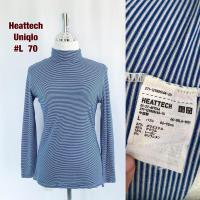 ราคา เสื้อคอเต่า Heattech Uniqlo L เสื้อคอเต่าฮีทเทคลายทาง (7867920412)