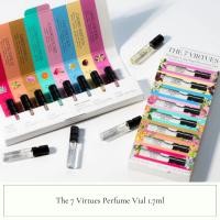 ราคา The 7 Virtues Perfume Vial 1.7ml Vanilla Woods, Amber, Santal Vanille, Lotus Pear, Candied Lychee (44301342164)