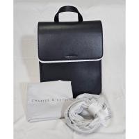 ราคา CHARLES & KEITH : Front Flap Structured Backpack (24754745718)
