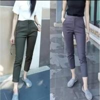 ราคา กางเกง 7 ส่วน ผ้าไอวี่ กางเกงทำงาน (2744932013)