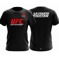 ราคา เสื้อยืดคุณภาพดี (สไตล์ใหม่)UFC Free Fight Cotton Training ชุดกีฬา MMA MMA MMA มวยสากลฟิตเนส Slim Fi (42016731305)