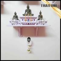 ราคา ที่แขวนพวงมาลัยหิ้งพระ ทรงดอกบัว ที่แขวนพวงมาลัยดอกไม้ ตะขอแขวนมาลัย ML01 (22203974863)