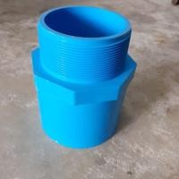 ราคา ข้อต่อ PVC ต่อตรงเกลียวนอกหนา 13.5 ตราช้าง SCG ขนาด 3 นิ้ว (4043086536)