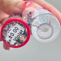 ราคา Jewel 3 tone Violet สีม่วง Contact lens คอนแทคเลนส์ Bigeyes บิ๊กอาย ตาโต โทนแบ๊ว 3โทน สายตาสั้น ค่าสายตา แฟชั่น เซ็กซี่ (26351052836)