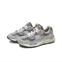 ราคา New Balance NB992 NB992 รองเท้าผ้าใบ grey Genuine (16595858271)