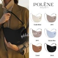 ราคา ของแท้ 100% | พร้อมส่ง กระเป๋าสะพายไหล่หนัง Polene Tonca (41717935956)