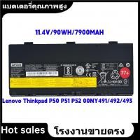 ราคา Lenovo laptop battery SB10H45077 FOR Lenovo Thinkpad P50 P51 P52 00NY491/492/493 battery 77+ (25245253352)