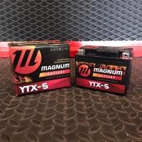 ราคา แบตเตอรี่แห้งรถมอเตอร์ไซด์ MAGNUM รุ่น YTX-5 (12V 5AH) ใช้กับรถรุ่น HONDA: SONIC/ CLICK-ISCOOPY-I /DREAM/PHANTOM250/Mio (22004038389)
