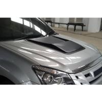 ราคา สคู๊ปฝากระโปรงหน้า D-max 2012-2015 แบบเล็ก ดำด้าน a (17840262053)