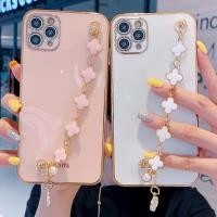 ราคา SAMSUNG เคสโทรศัพท์สําหรับSamsung A32 A52 A72 A11 A20S A12 A50 A71 A51 หรูหราFour Leaf Clover Luckyสร้อยข้อมือซิลิโคนนุ่มกรณี (40464239859)