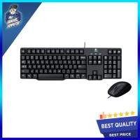 ราคา LOGITECH MK100 BLACK MOUSE KEYBOARD SET (24995674885)