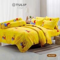 ราคา TULIP Delight หมีพู DLC107 ลิขสิทธิ์แท้ Disney Pooh ชุดผ้าปูที่นอน ผ้าห่ม ผ้านวม พิมพ์ลายการ์ตูน (11255484809)