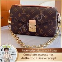 ราคา Authentic Have a receipt Complete accessories LV Louis Vuitton NEW Pochette Métis East West bag (41464495334)