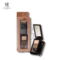 ราคา Odbo I’M Brow od7019 พาเลทเขียนคิ้วแบบฝุ่น (มี 3เฉดสี ในตลับเดียว) (26831555994)