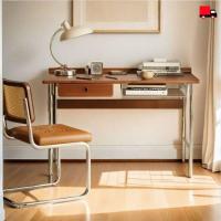 ราคา โต๊ะไม้เนื้อแข็งสไตล์วินเทจโต๊ะทำงานขนาดเล็กโต๊ะคอมพิวเตอร์ (43811649659)