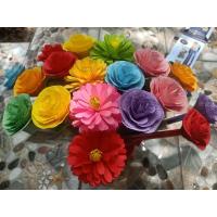 ราคา ดอกปักนำไปตกแต่งกฐิน ราคาต่อดอกหลากสี (26129744205)